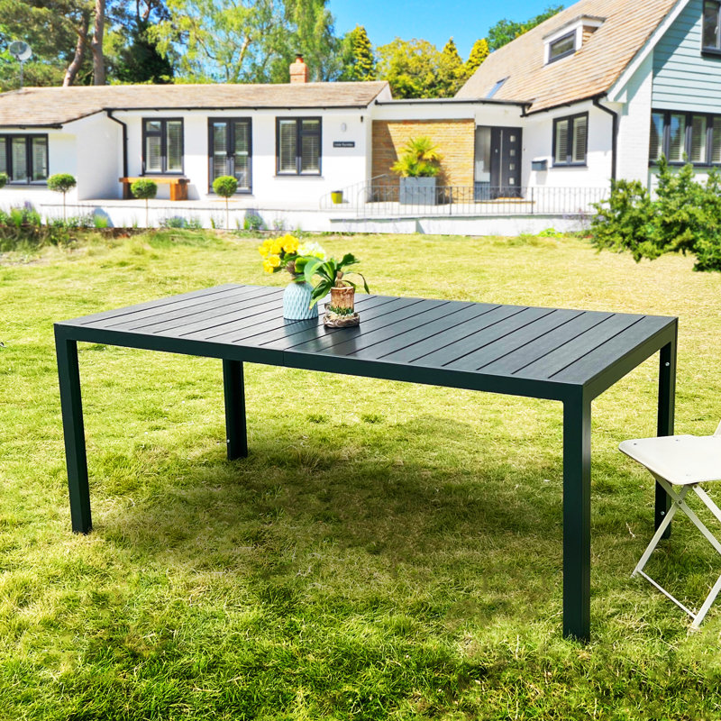Latitude Run® Patio Dining Table & Reviews Wayfair
